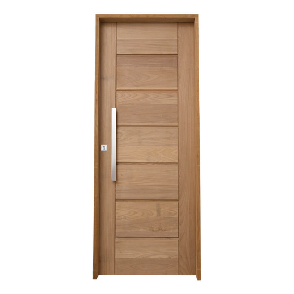 Porta de Eucalipto Externa 96 x 213 cm Lado Direto BBB Grant