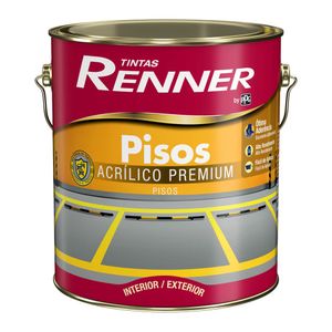 Tinta Pisos Amarelo Galão 3,6L 7102 Renner