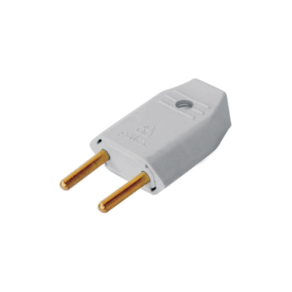 Plug Macho 2P 10A 1041 Perlex - Loja Solar
