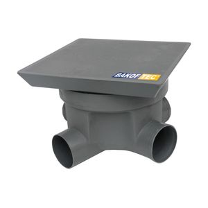 Caixa de Inspeção Pluvial com Grelha Metálica Bakof