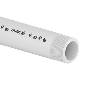 Tubo de Ligação Roscável 1" 6m 10001900 Tigre