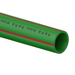 Tubo PPR Termofusão 25mm 3m 17010042 Tigre
