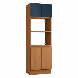 Kit Forno/Micro Ciela Canela/Azul Profundo R630 Kappesberg