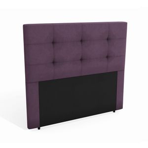 Cabeceira Suede Berinjela 140 cm CAB006 Kappesberg