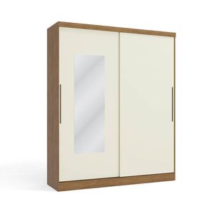 Guarda roupa 2 portas Freijó/Off White J562 Kappesberg