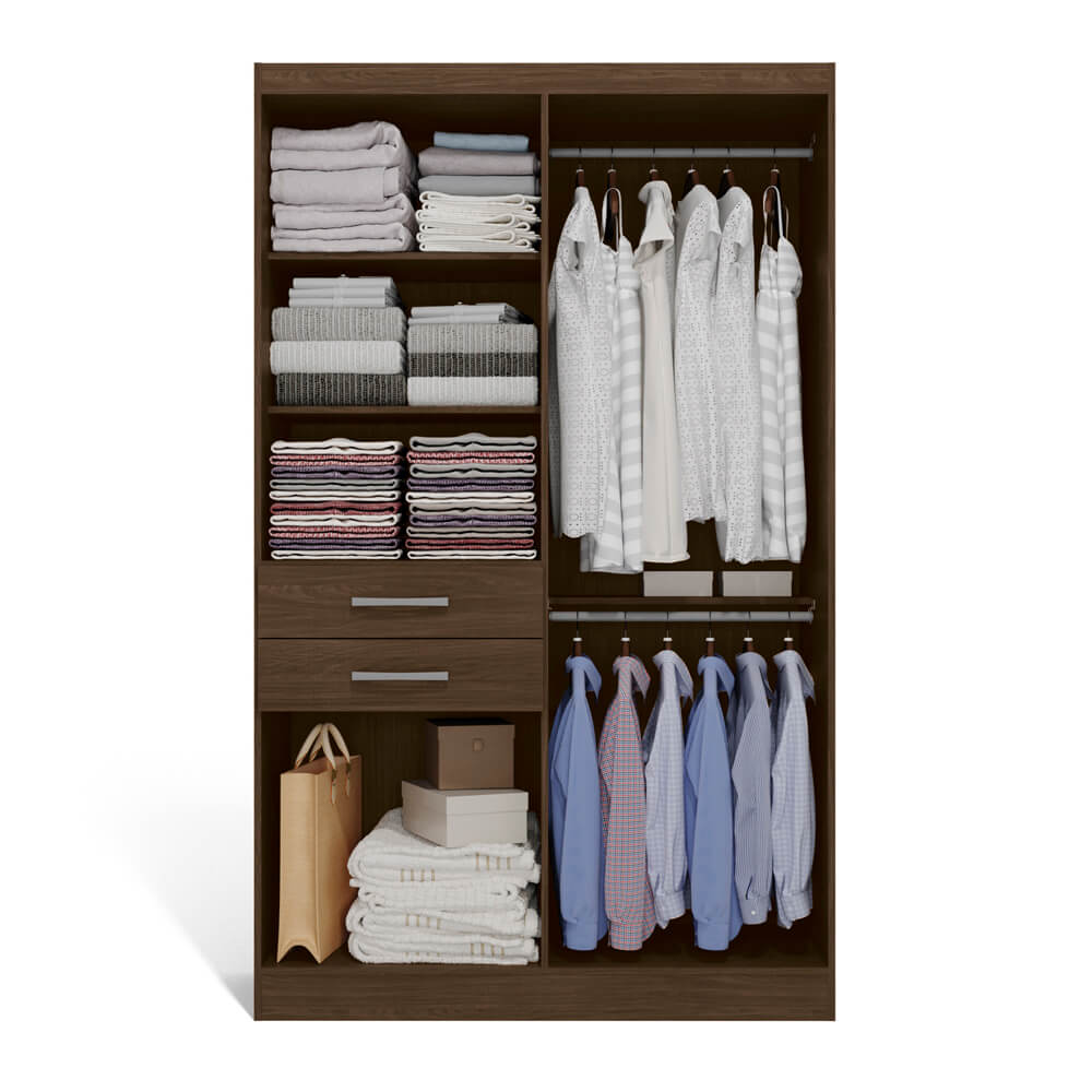 ガジュマル Guarda roupa 6 portas Jacarandá S462 Kappesberg - Loja Solar