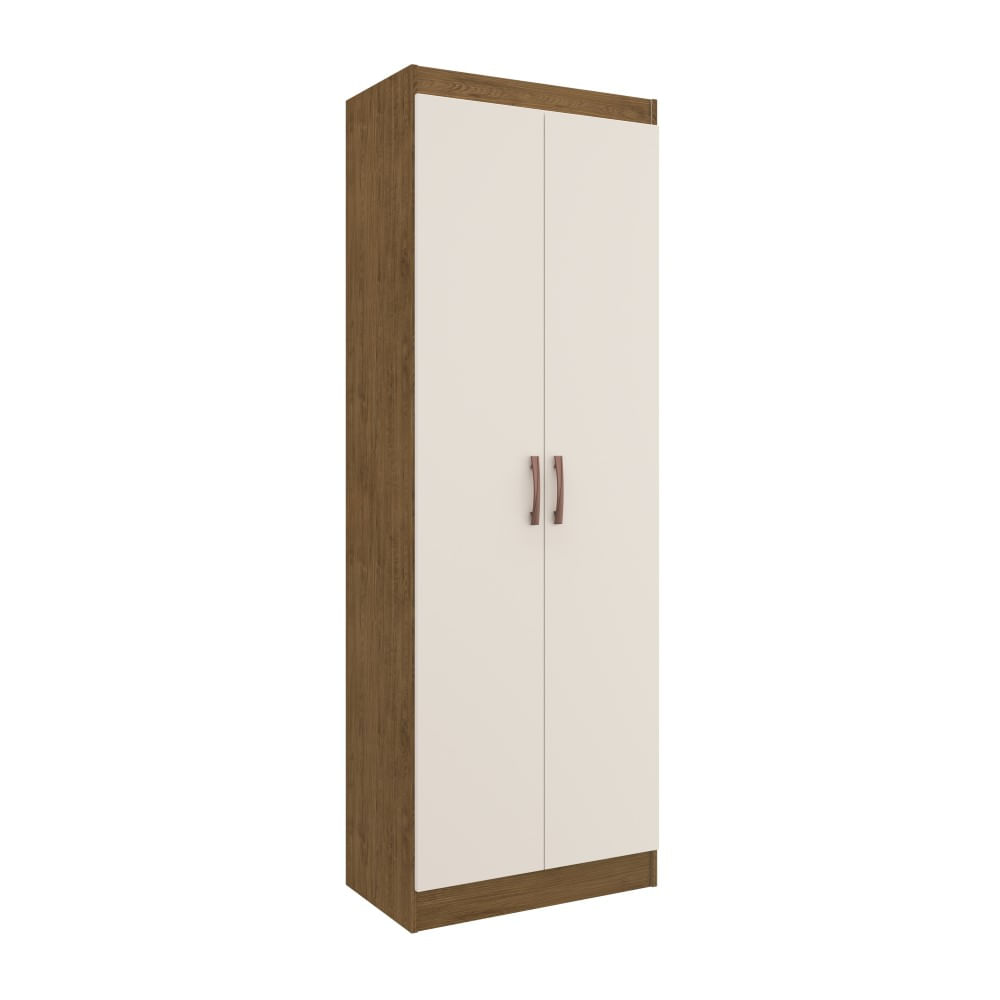 Sapateira Multiuso Mauí 2 portas Off White/Nogueira 4090-72 - Loja
