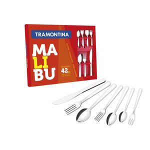 Faqueiro Malibu 42 peças Inox 23799/039 Tramontina