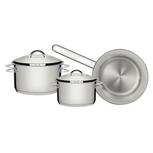 Jogo de Panelas Solar 3 peças Inox 65510/750 Tramontina