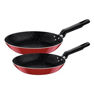 Jogo de Frigideiras 2 peças Vermelho 27899/375 Tramontina