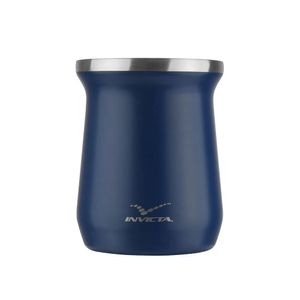 Cuia Térmica 250ml Azul Invicta
