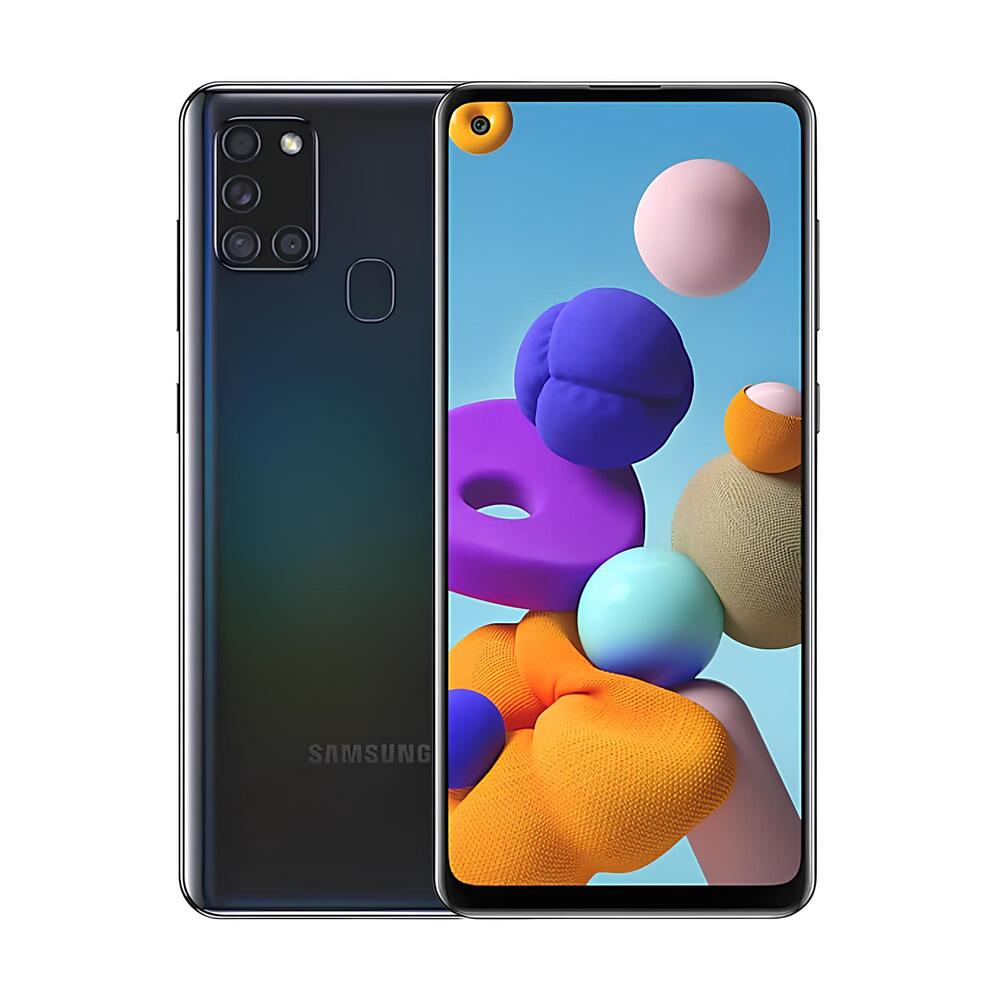 Smartphone Galaxy A21s 64GB Azul A217 Samsung - Loja Solar