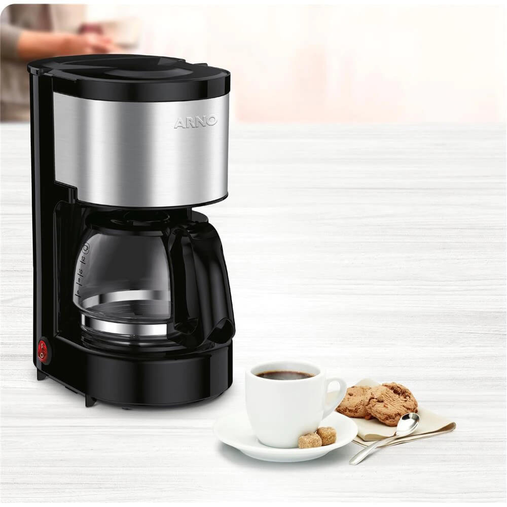 Cafeteira elétrica Perfectta Preto/Inox 220V CM321DB2 Arno - Loja