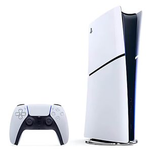 Console PlayStation 5 Slim Edição Digital 825GB SSD com Controle + 2 Jogos CFI-2114 Sony