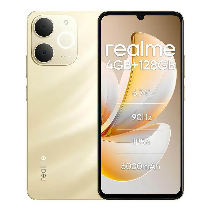 Realme Note 70s 4g 128gb Dourado - Dual Chip