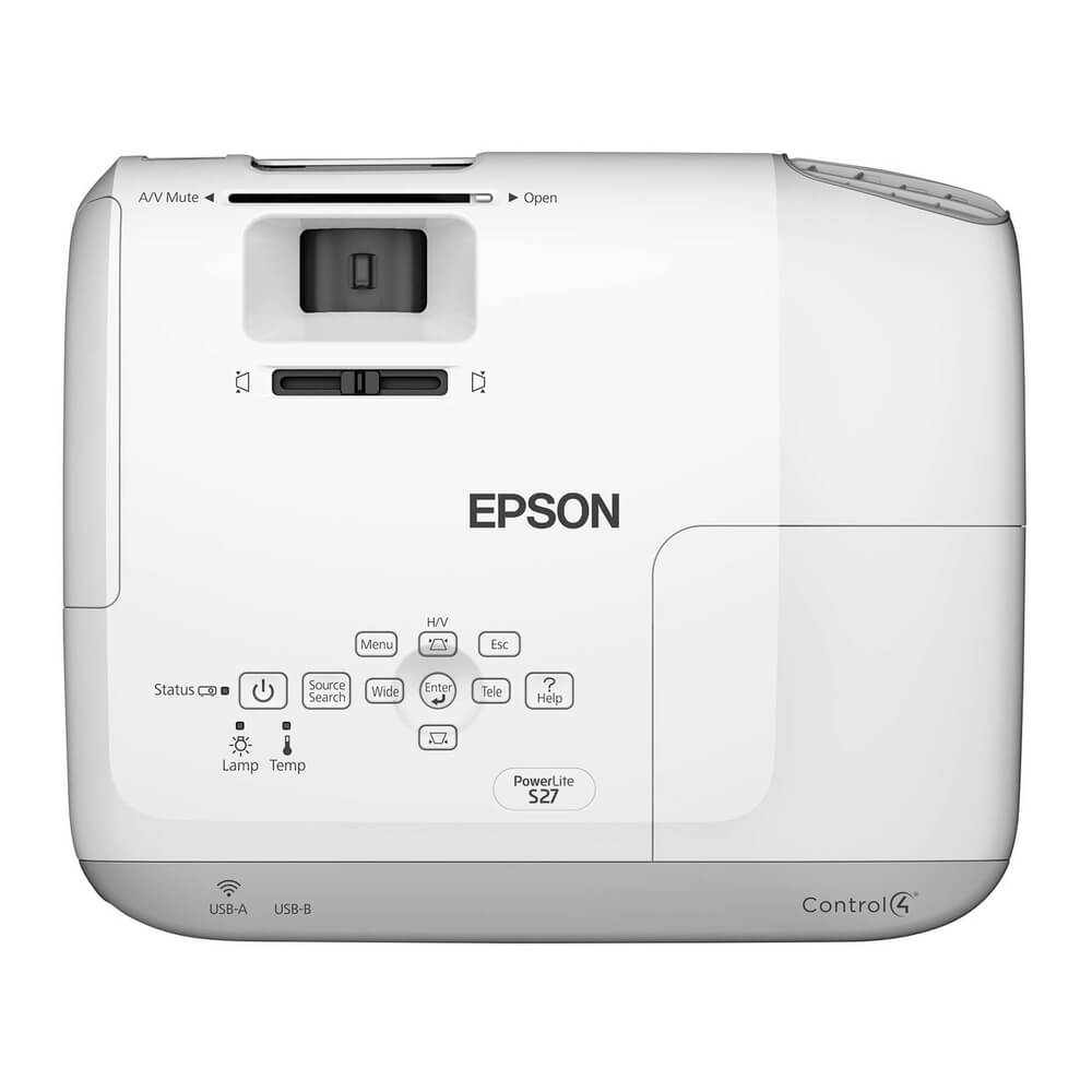 Projetor 2.700 Lumens PowerLite S27 V11H694024 Epson - Loja Solar