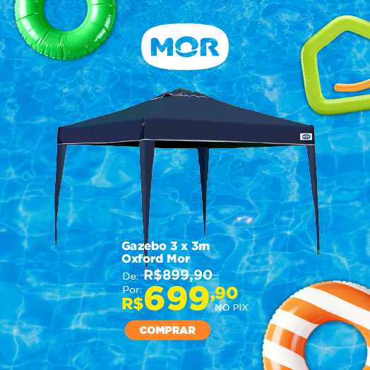 Gazebo 3 x 3 m Oxford X-Flex Azul 3531 Mor