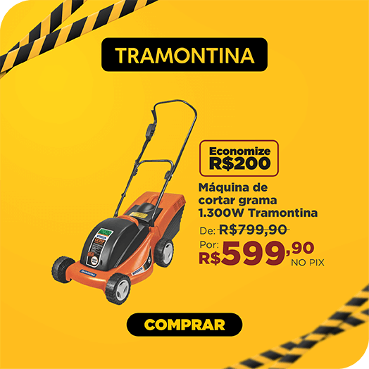 Máquina de Cortar Grama 1300W 220V CE35P 79661/151 Tramontina