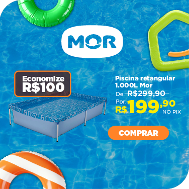Piscina Retangular 1.000L 1002 Mor