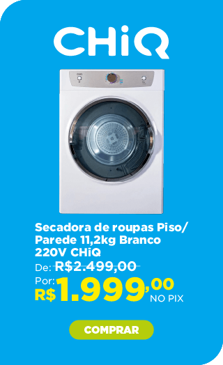 Secadora de roupas Piso/Parede 11,2kg Branco 220V QDR11V2W CHiQ