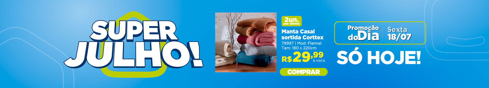 Manta Casal Flannel Sortida Corttex