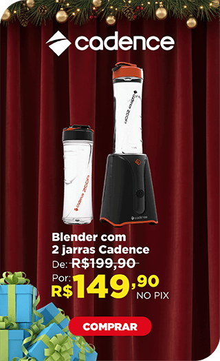 Blender Zoop Contrast Collection com 2 Jarras 220V BLD701 Cadence