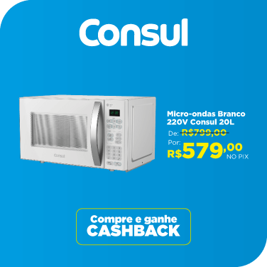 Micro-ondas 20L Branco 220V CMA20AB Consul