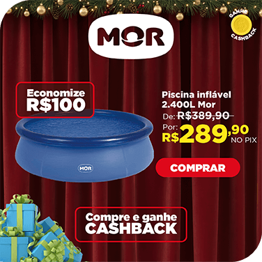 Piscina Inflável Splash 2.400L 1053 Mor